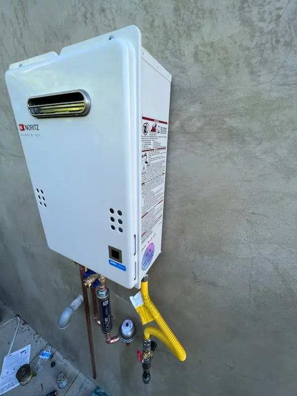 Tankless water heater installation for South Hominy homes